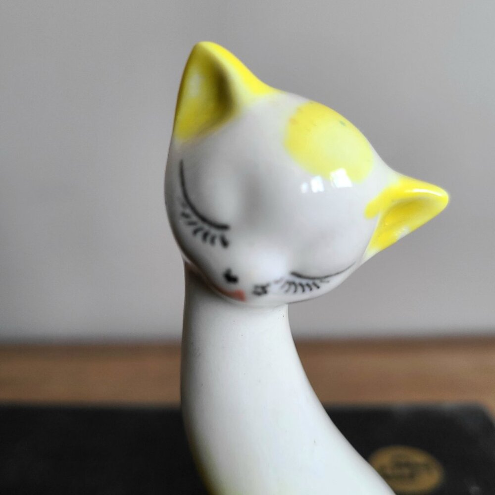 Vintage ceramic long neck kittens/cats figurines. Cat collection. - Picture 7 of 7